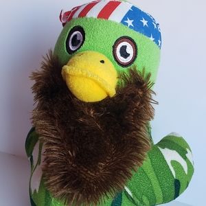 Duck Dynasty Willie Duck Plush 9" Camo Green & Bandana & That BEARD!